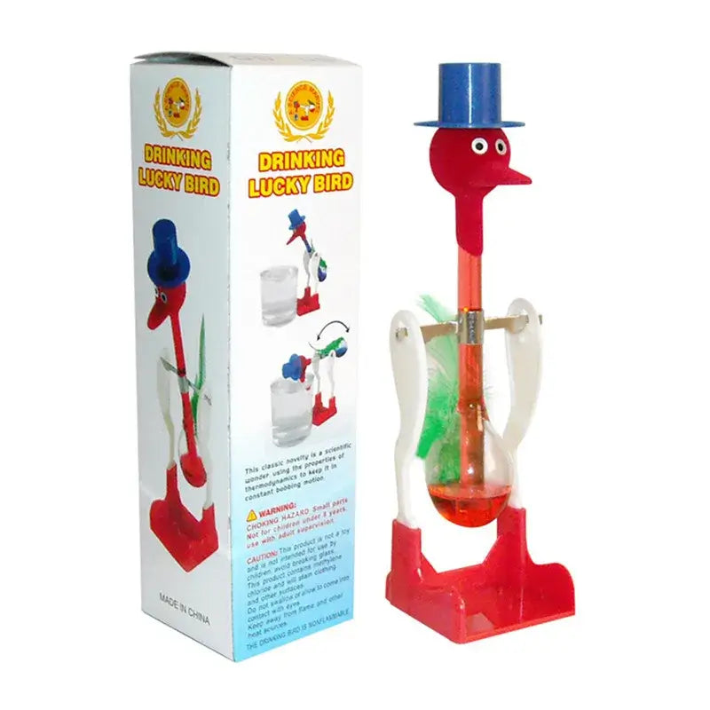 Physical Science Drinking Bird Color Changing Toy Water Bird Fun Educational Science Experiment Toy
