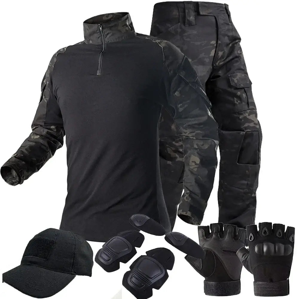 Tactical Uniform Suits Milit Outdoor Camouflage Suit Hunting Shirts Pants Fish Trainning Airsoft Paintball Clothes Sets