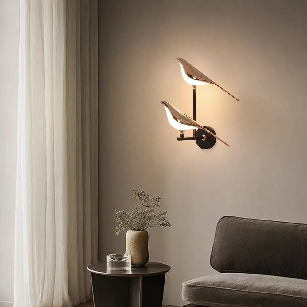 Modern Bird LED Pendant & Wall Lighting