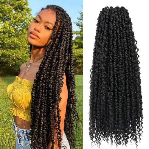 Dansama Boho Passion Twist Crochet Hair Pre-looped Crochet Passion