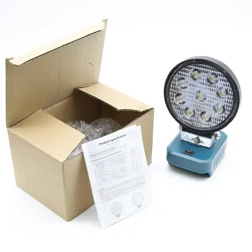 For Makita/Dewalt/Milwaukee/Bosch 18V Li-ion Battery LED Work Light