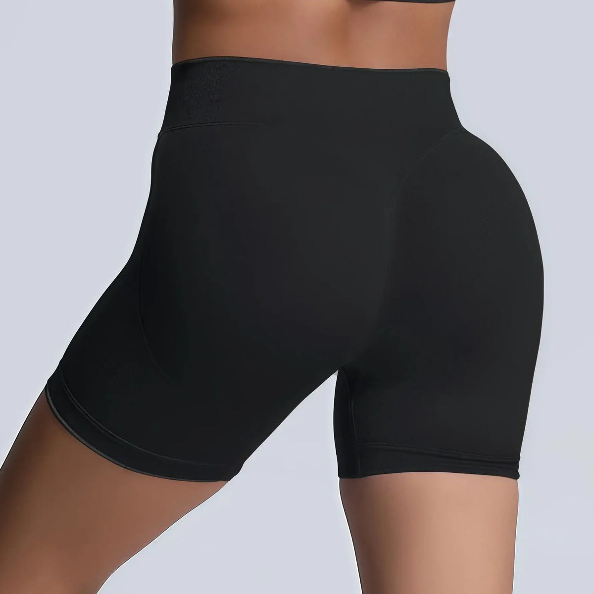 HISTELLO Women’s Seamless Scrunch Workout Shorts