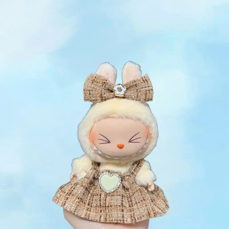 Labubu doll skirt suit