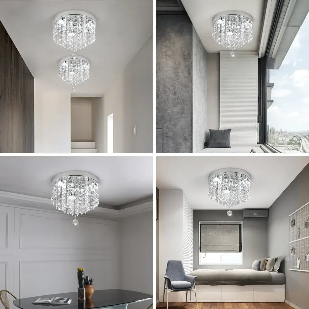 GreeLustr X50 Crystal Ceiling Light, 25 or 50 cm