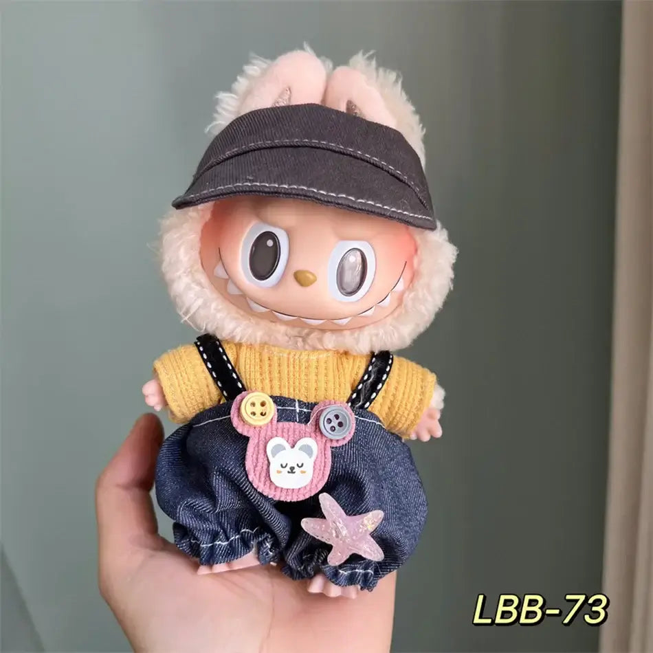 Labubu 17cm Doll Clothes Set - Fun DIY Accessories