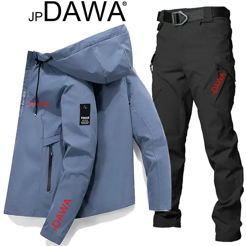Fishing suit suit jacket tactical pants high quality spring and summer sun protection season outdoor sports waterproof clothing