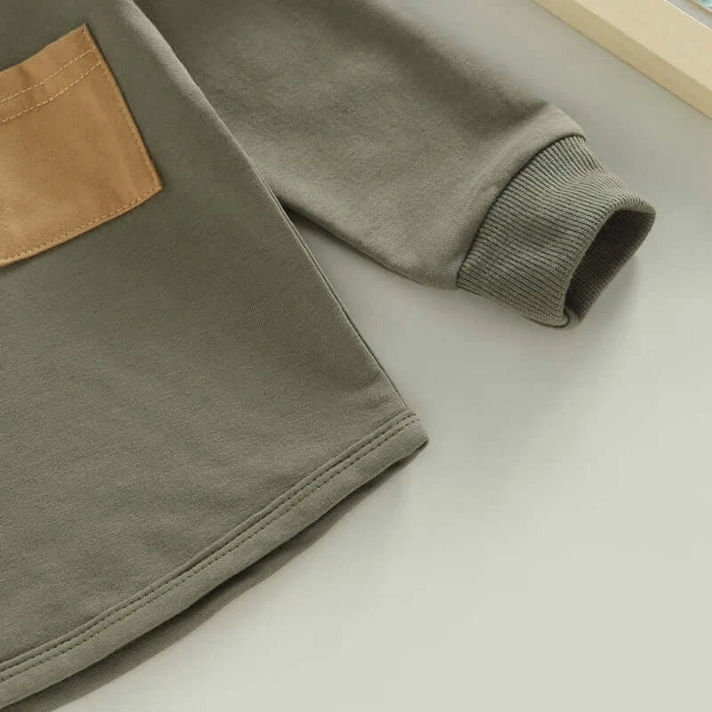 Toddler Boy Autumn Clothes Tracksuit - 2PCS Set