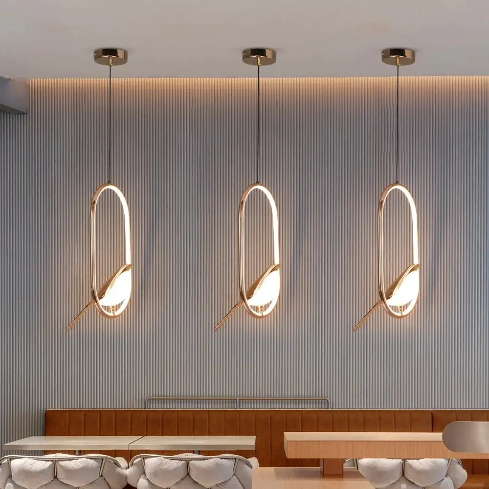 Modern Bird LED Pendant & Wall Lighting
