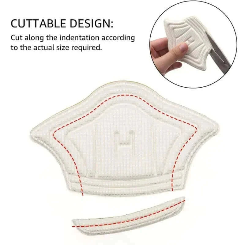 2/20pcs Insoles Patch Heel Pads for Sport Shoe Adjustable Size Feet