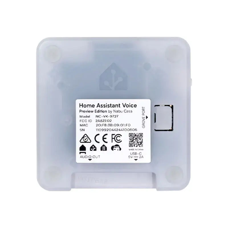 SeeedStudio Home Assistant Voice open source 2.4 GHz WiFi Bluetooth Smart home voice assistant