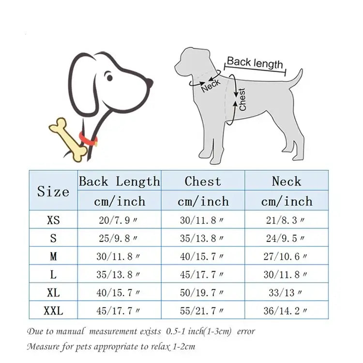 Summer Cotton Striped Vest for Small Dogs