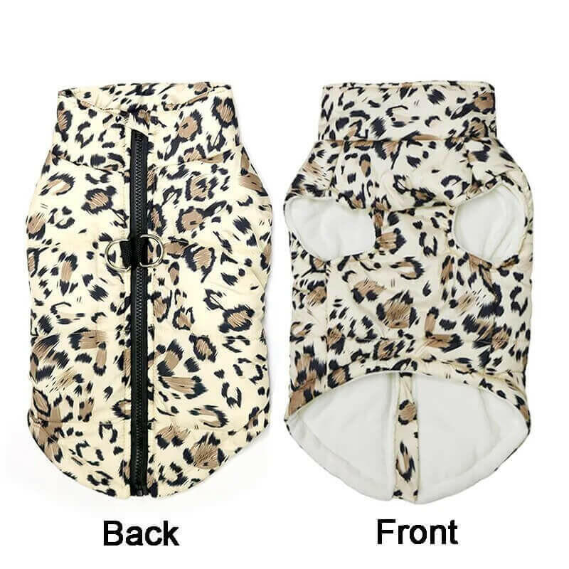 Waterproof Winter Dog Clothes Warm Pet Cotton Jacket Vest For Small