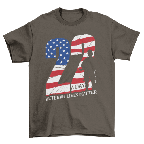 Veteran quote t-shirt