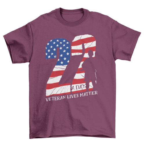 Veteran quote t-shirt