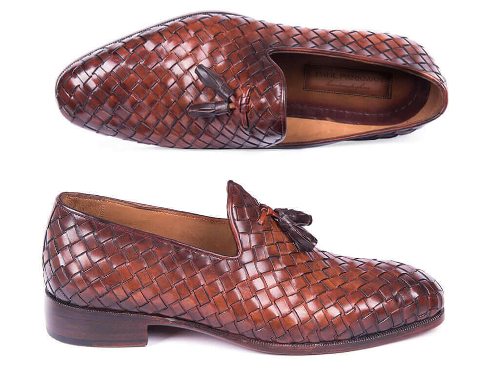 Paul Parkman Brown Tassel Loafers - WVN88-BRW