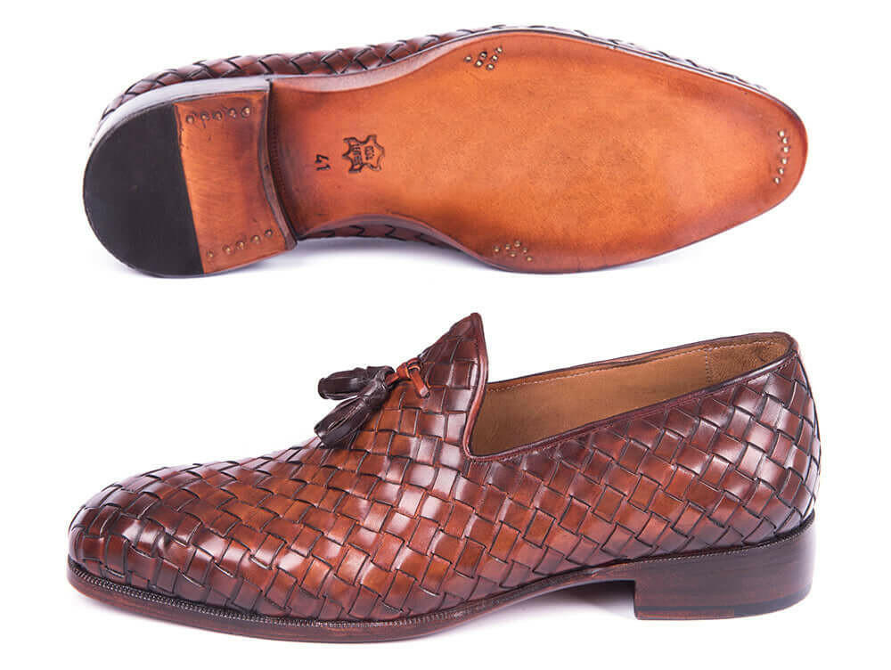Paul Parkman Brown Tassel Loafers - WVN88-BRW