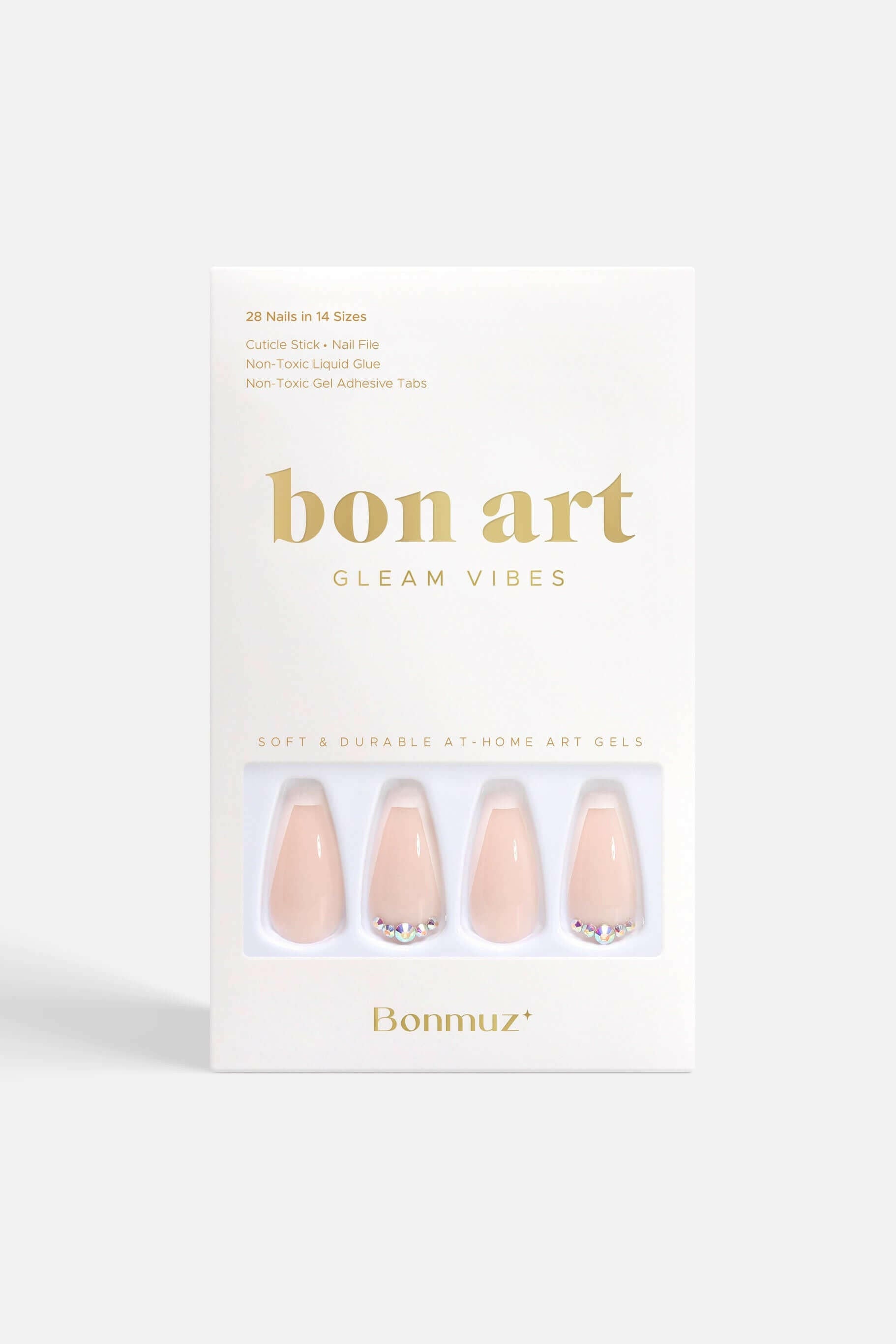 Beige Twinkle | Soft & Durable Press-On Nails