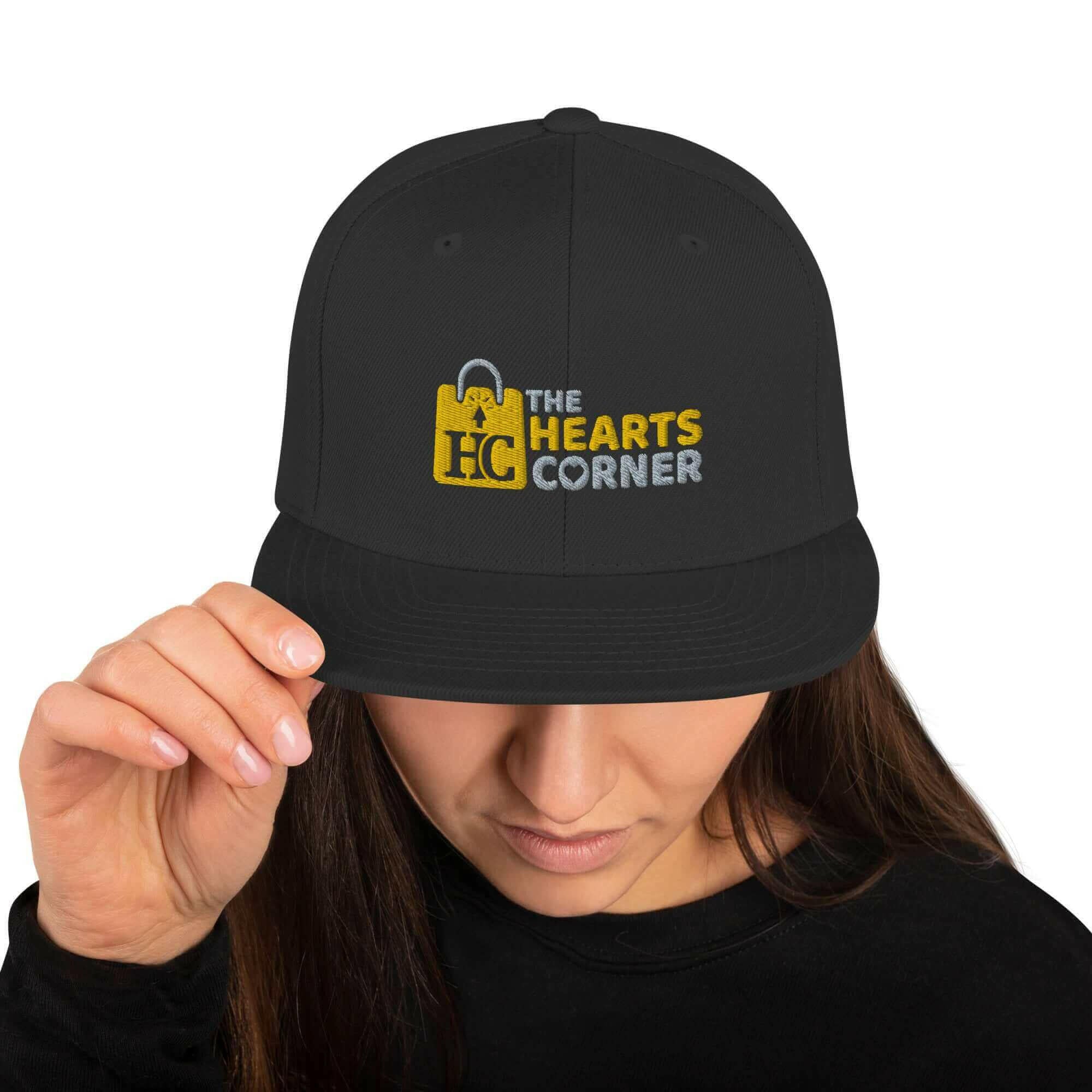 TheHeartsCorner.Com Logo Snapback Hat