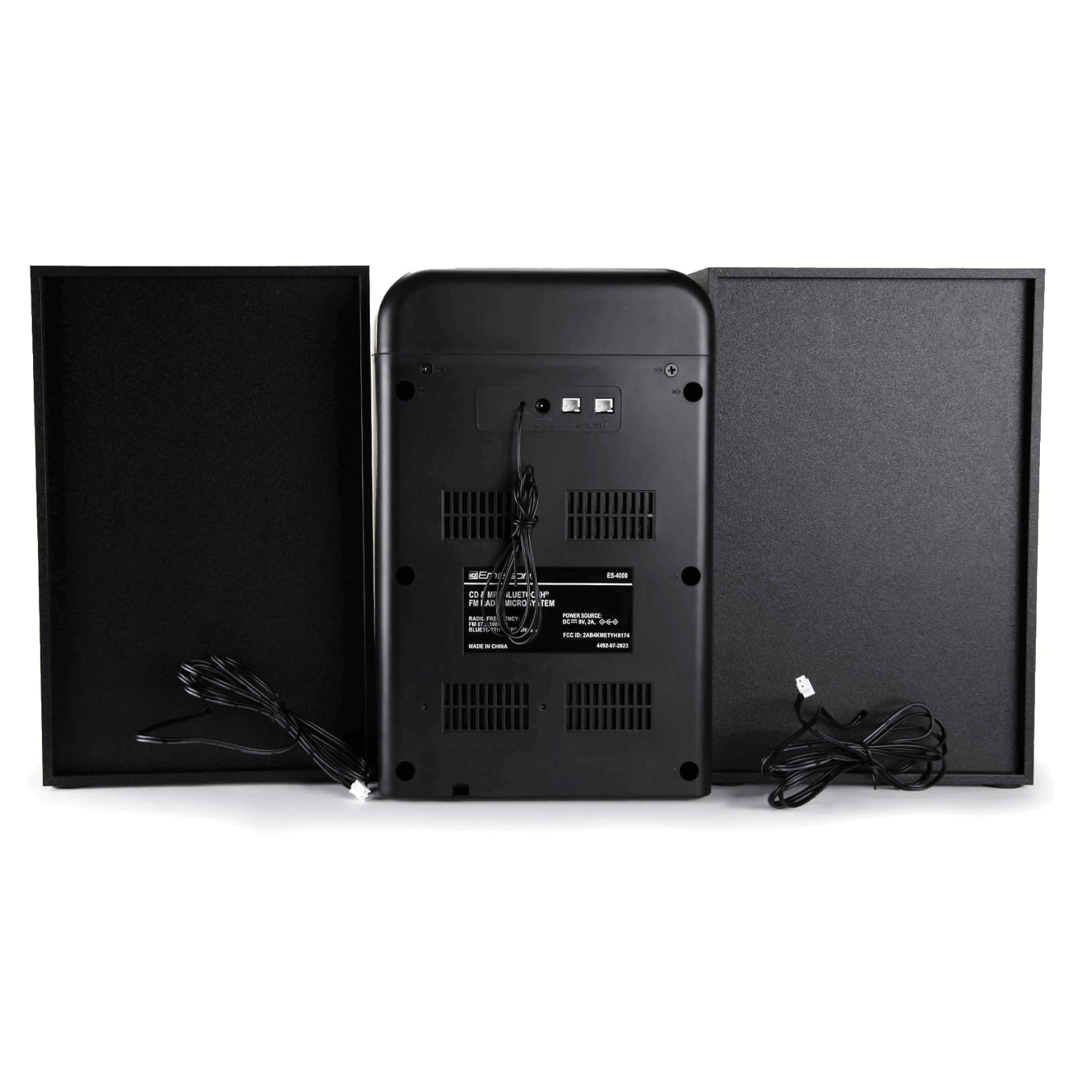 Emerson CD & MP3 Bluetooth FM Radio Microsystem w Aux Jack and Streami