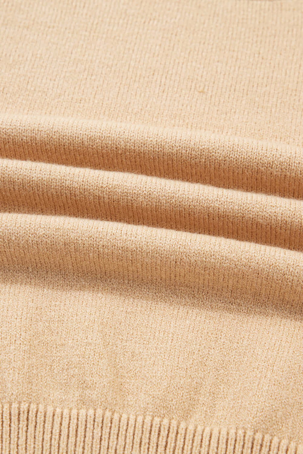 Solid High Neck Sweater and Pleated Mini Skirt Set