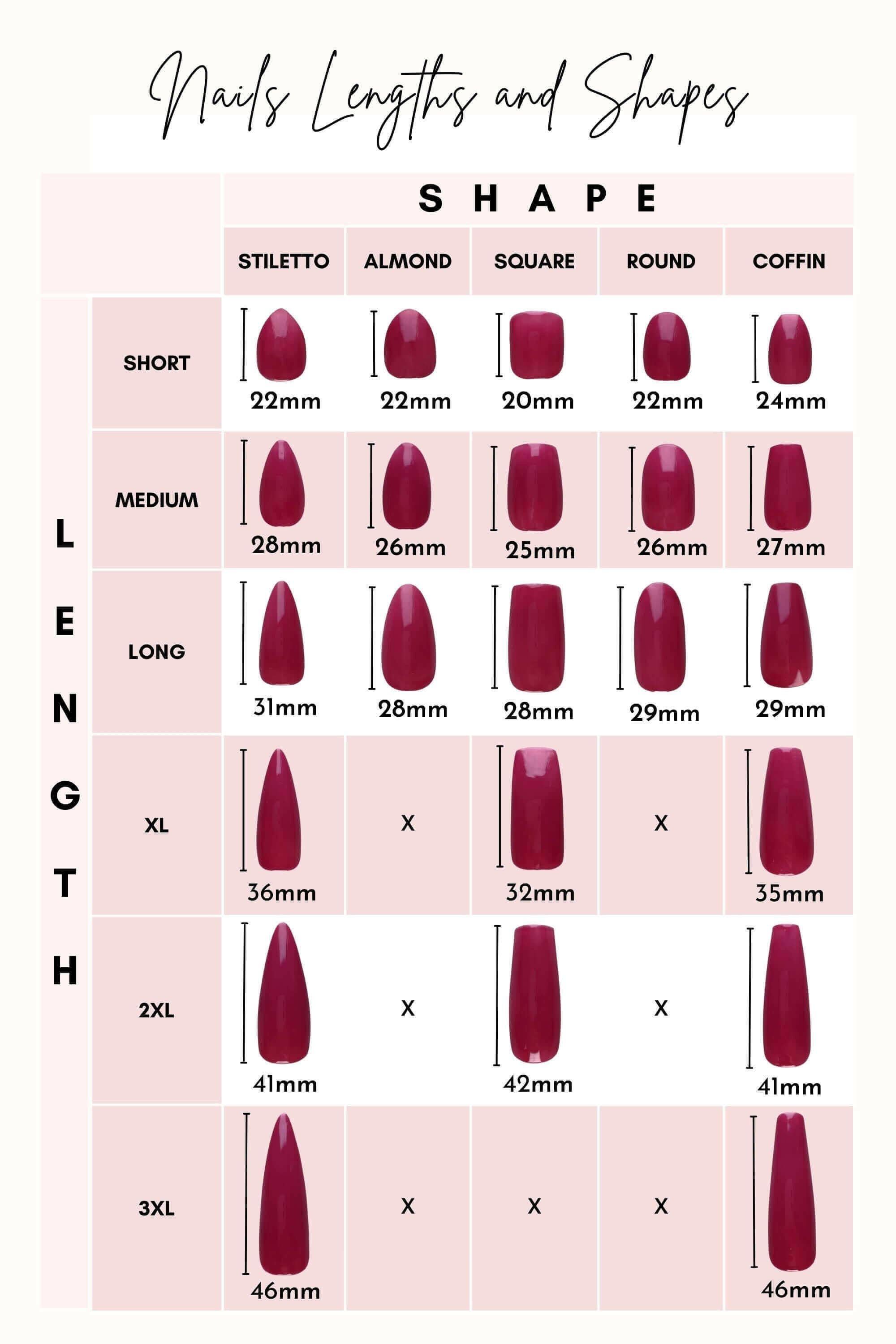 “Mini Rainbow” Press On Nails Set