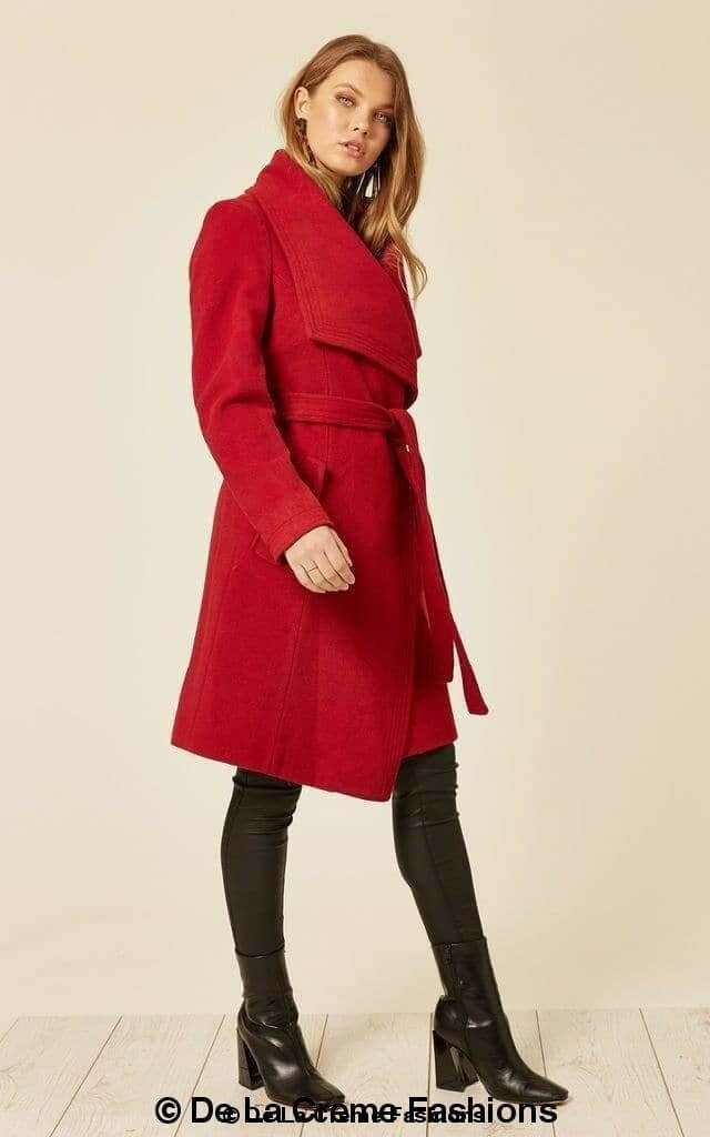 wool blend duster coat