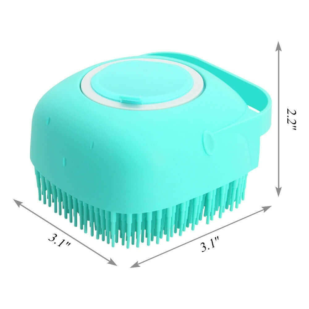 Pet Dog Shampoo Massager Brush Cat Massage Comb Grooming Scrubber