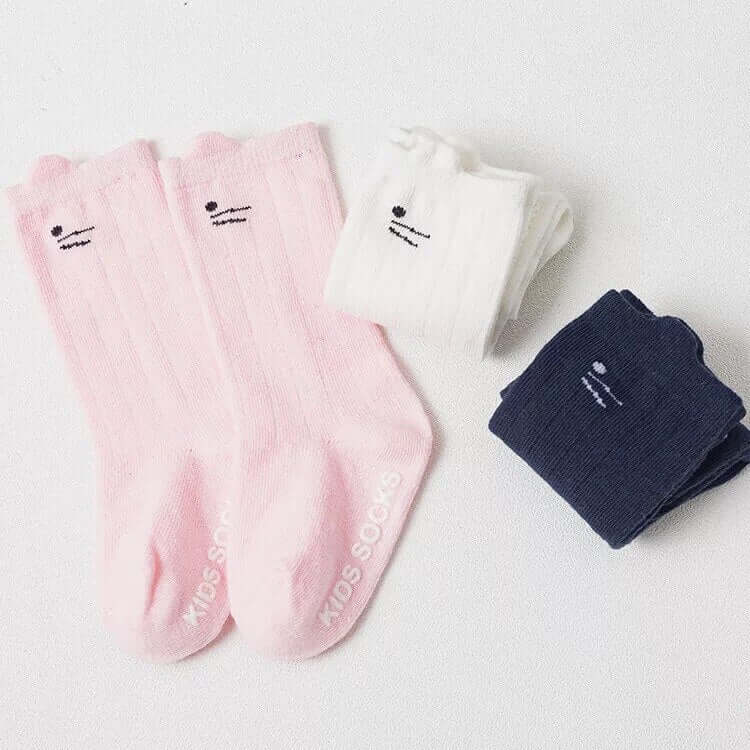 Baby & Toddler Cat Ear Cotton Grip Socks