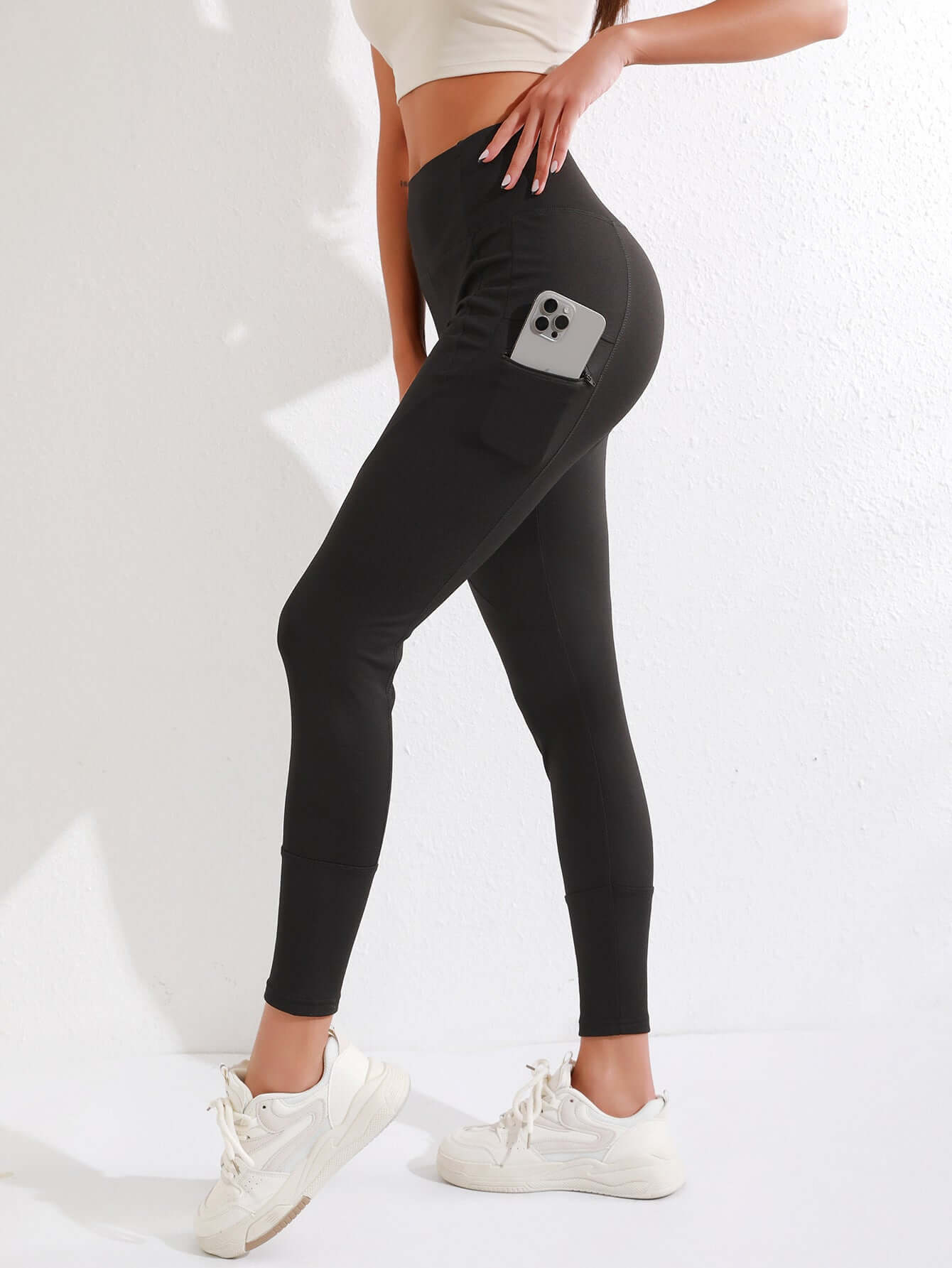 Yoga Pocket Long Pants - Winter Fleece