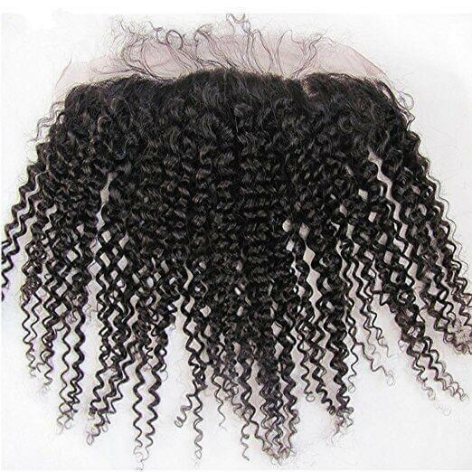 10A Grade MIDDLE PART 13x4 Lace Frontal Remy Human Hair Closure With B