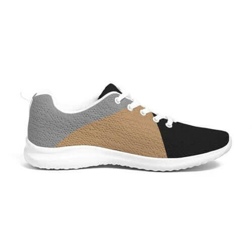 tricolor low top canvas sneakers