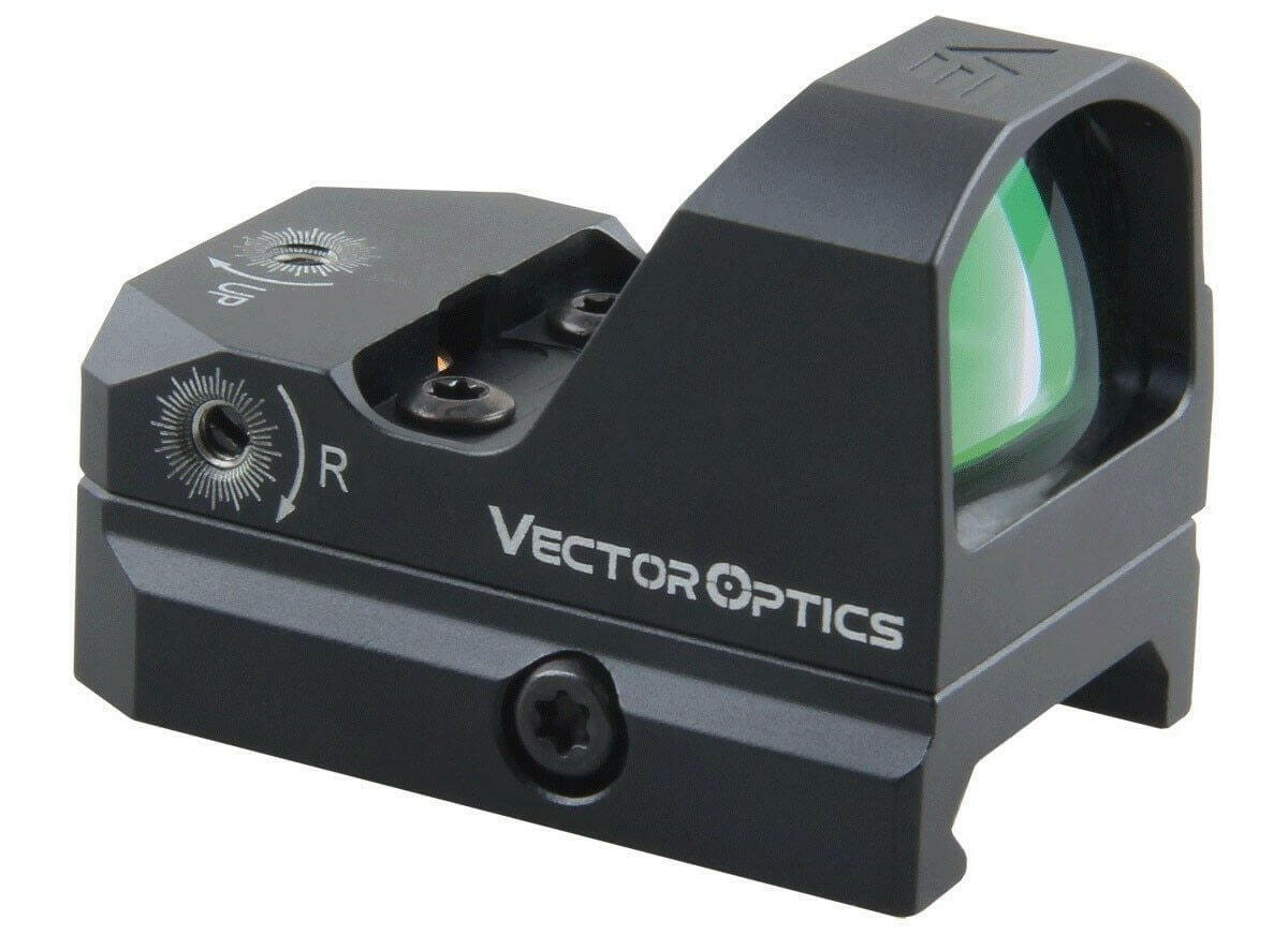 Vector Optics Frenzy 1x17x24 AR15 M4 AK47 Pistol Red Dot Scope 9mm