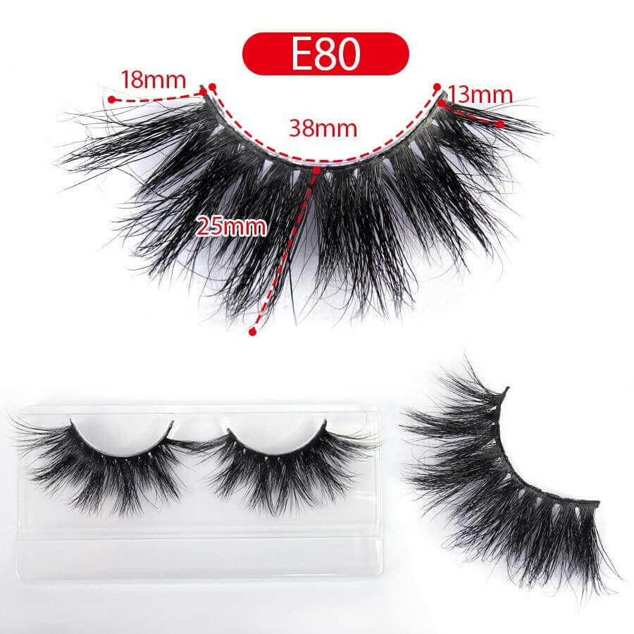 3D Mink Eyelashes Wholesale 10/30/50 Pairs Soft Dramatic Eyelash