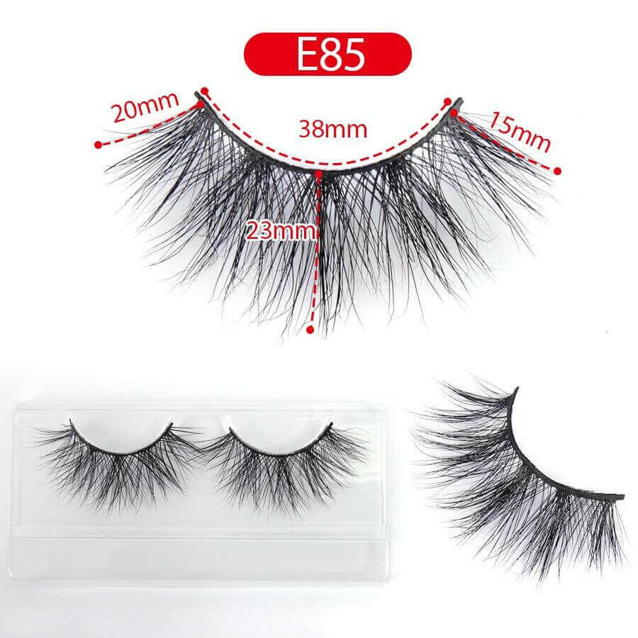 3D Mink Eyelashes Wholesale 10/30/50 Pairs Soft Dramatic Eyelash