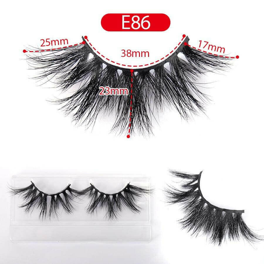 3D Mink Eyelashes Wholesale 10/30/50 Pairs Soft Dramatic Eyelash