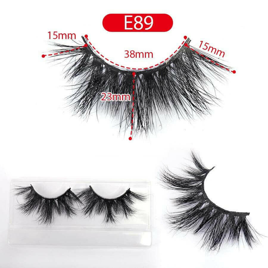 3D Mink Eyelashes Wholesale 10/30/50 Pairs Soft Dramatic Eyelash