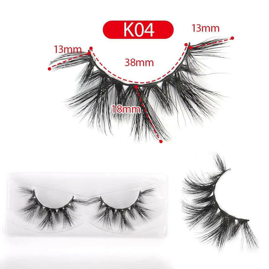 3D Mink Eyelashes Wholesale 10/30/50 Pairs Soft Dramatic Eyelash