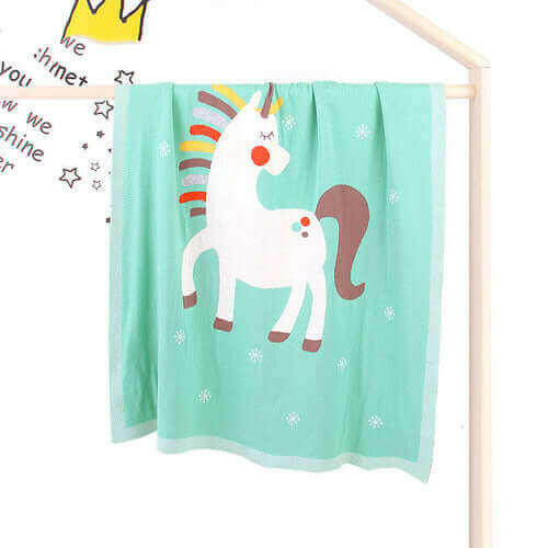 Baby Children’s Unicorn Pattern Contrast Design Air Conditioner