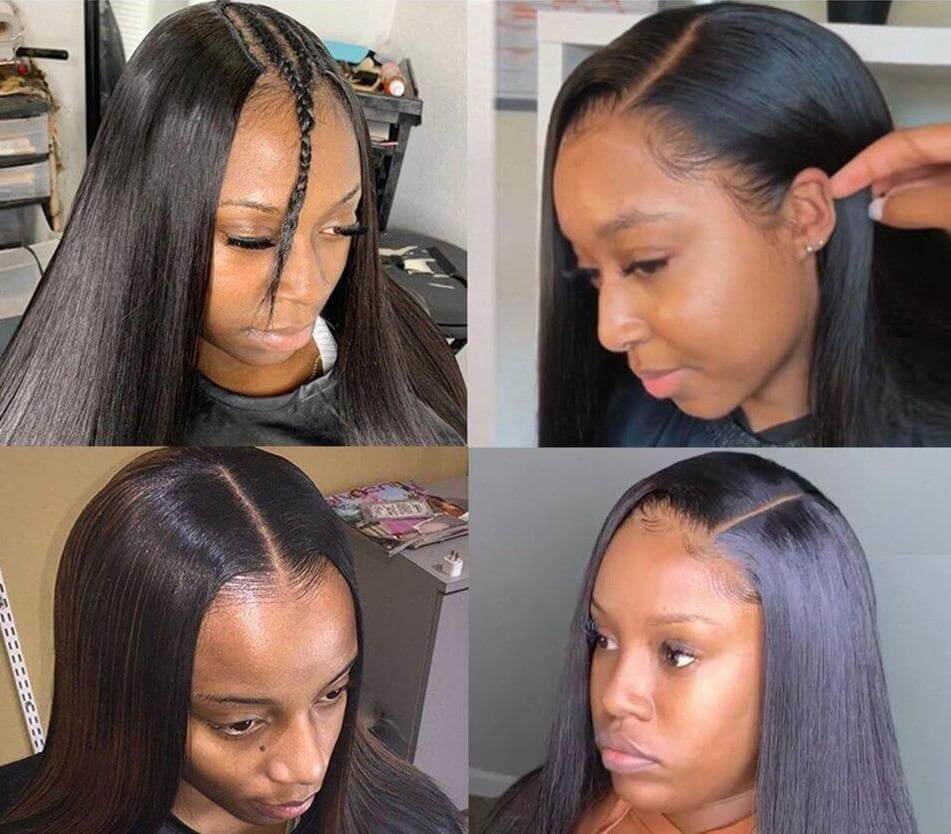 Short Bob U Part Wig - Human Hair Brazilian Remy