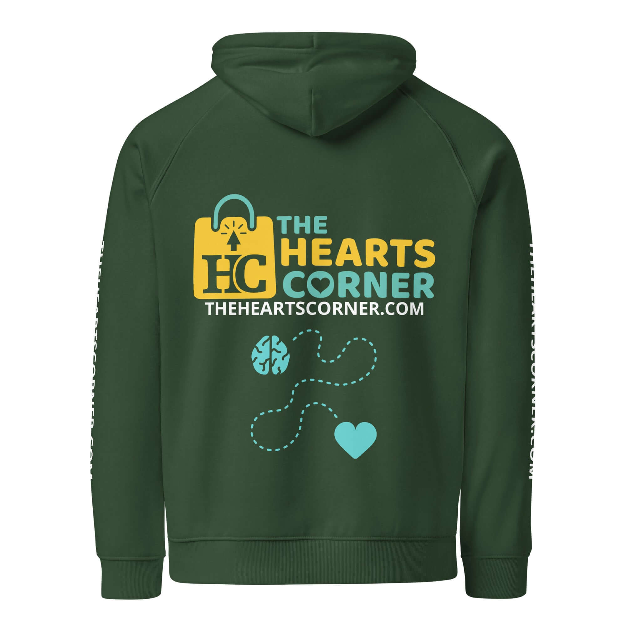 Unisex eco raglan hoodie