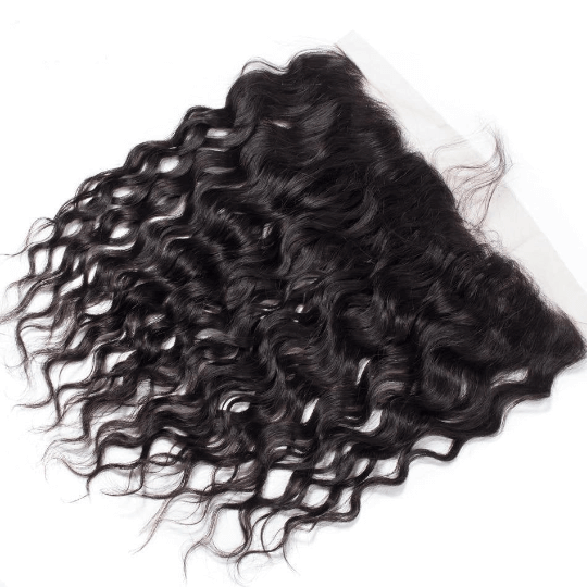 10A Grade MIDDLE PART 13x4 Lace Frontal Remy Human Hair Closure With B
