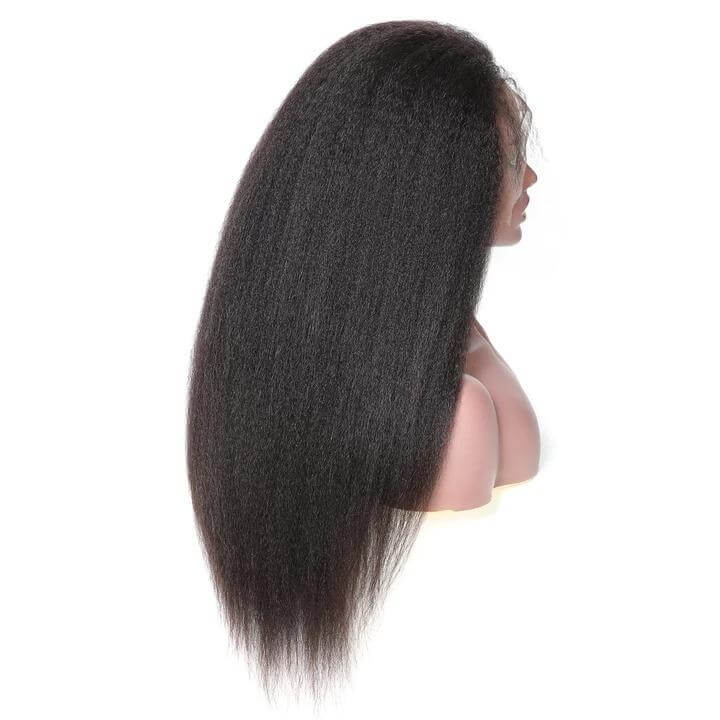 Kinky Straight 13x6 Lace Frontal Brazilian Wigs