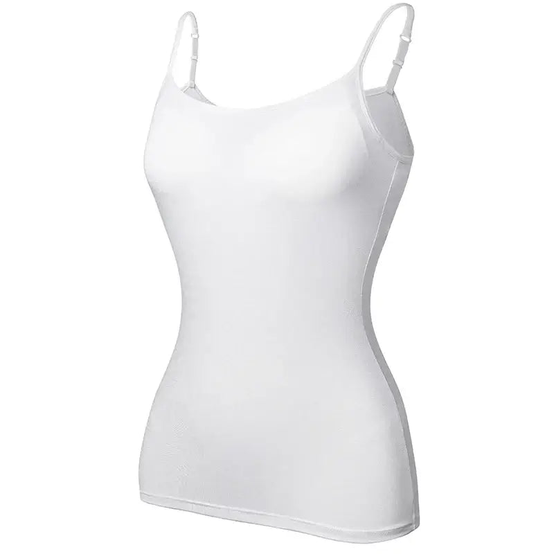 Fashion Women's Cotton Camisole with Shelf Bra Adjustable