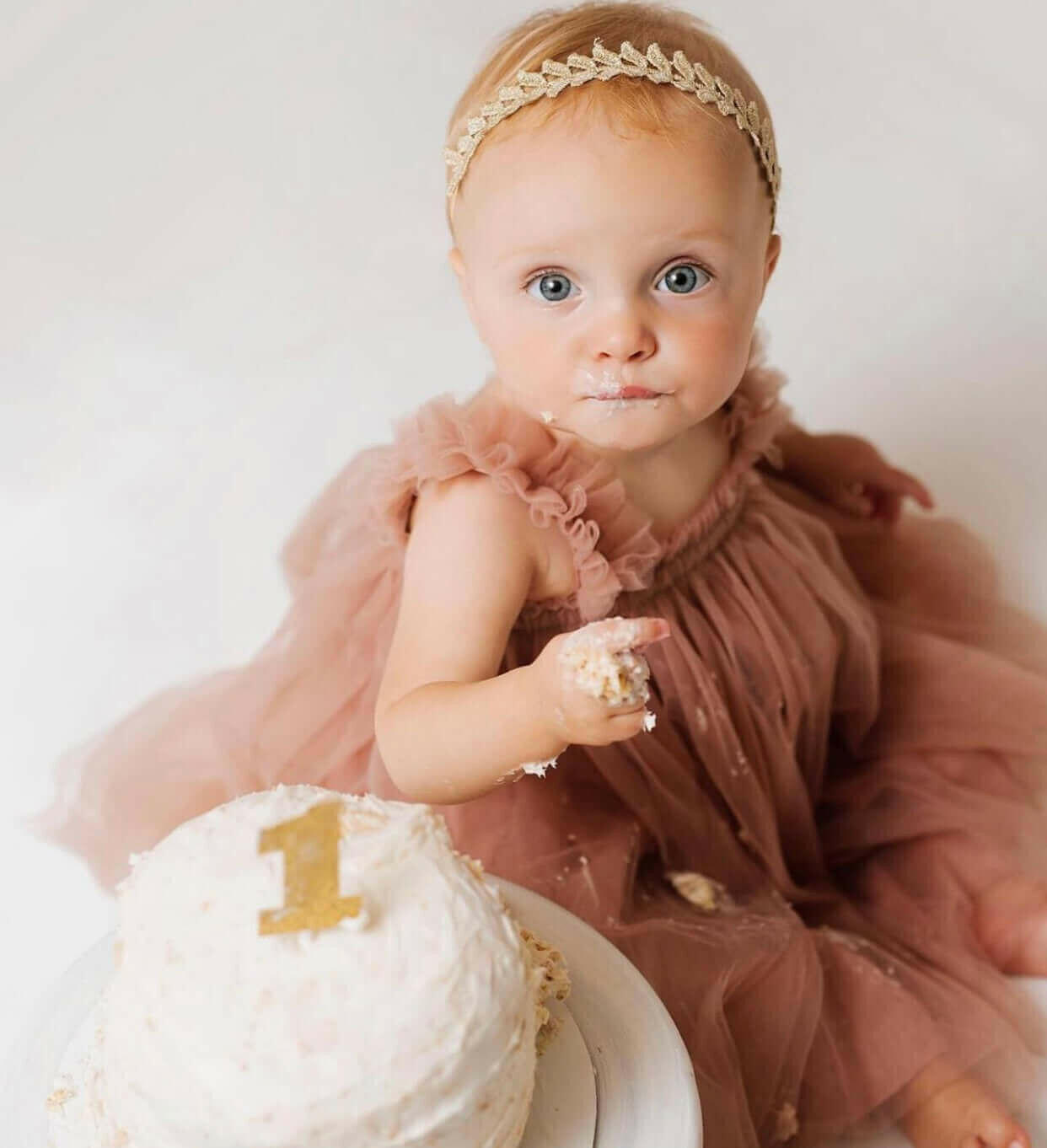 tulle a-line dress || mauve