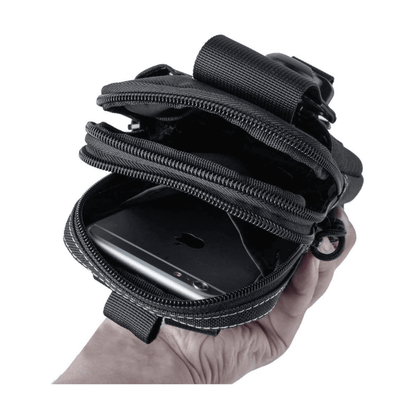 Tactical MOLLE Pouch &amp; Waist Bag for Hiking &amp; Outdoor Activities