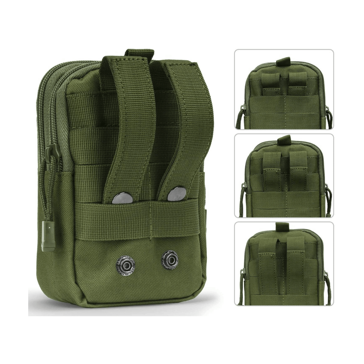 Tactical MOLLE Pouch &amp; Waist Bag for Hiking &amp; Outdoor Activities
