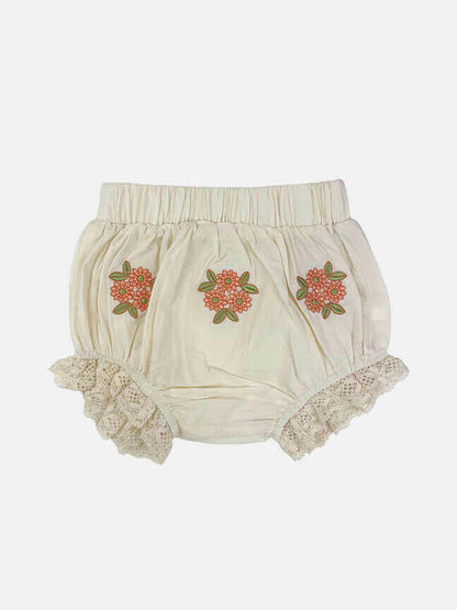 louisa embroidered set || cream floral.