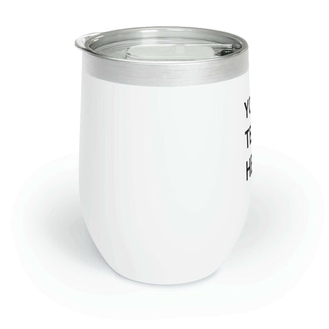 Custom Logo on a Wine Tumbler, Team Logo Here Wine Tumbler, Personaliz.