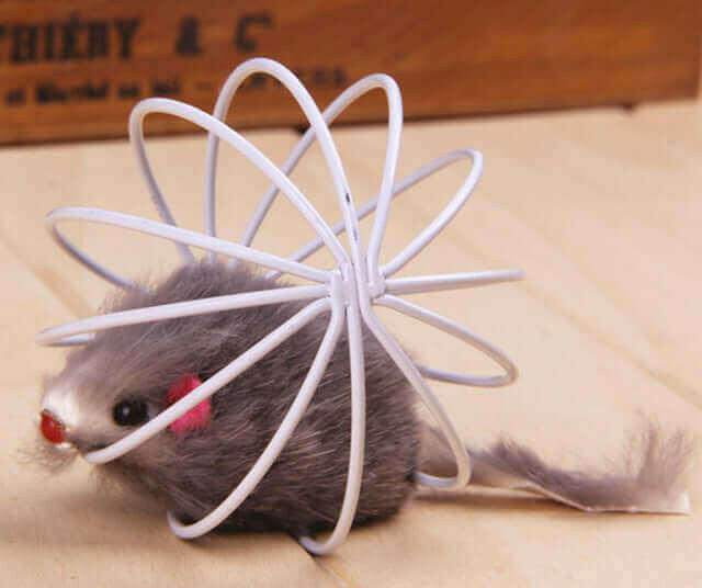 1 PC Cat Toys Pet Supplies Rat In A Cage To Make.