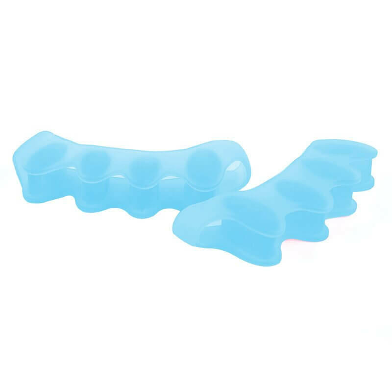 Blue - Toe Straightener Silicone Toe Separator